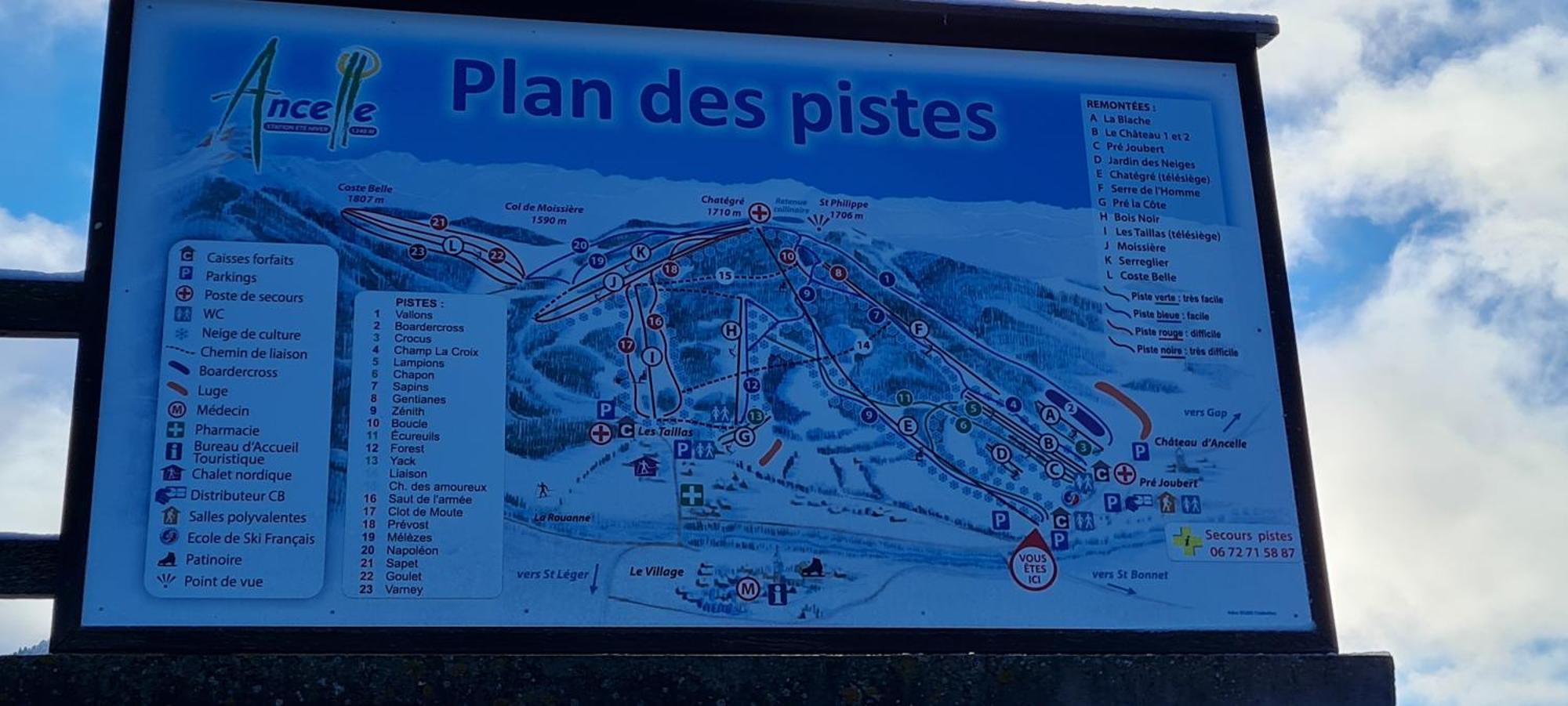 Appt A Ancelle Pied Des Pistes Lägenhet Exteriör bild